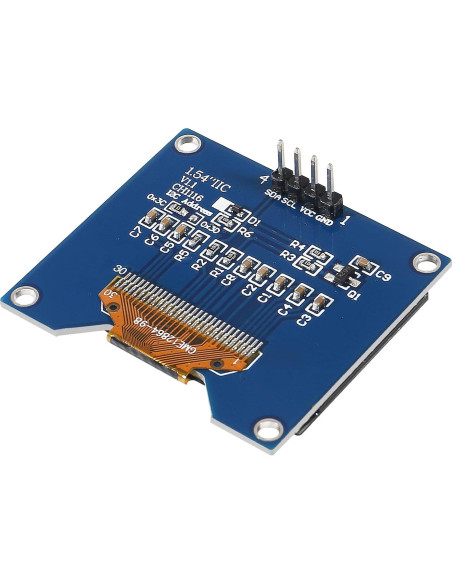 Módulo OLED 1.54" Coliao SSD1309 I2C 128x64 para Raspberry Pi Módulo OLED 1.54" Coliao SSD1309 I2C 128x64 para Raspberry Pi