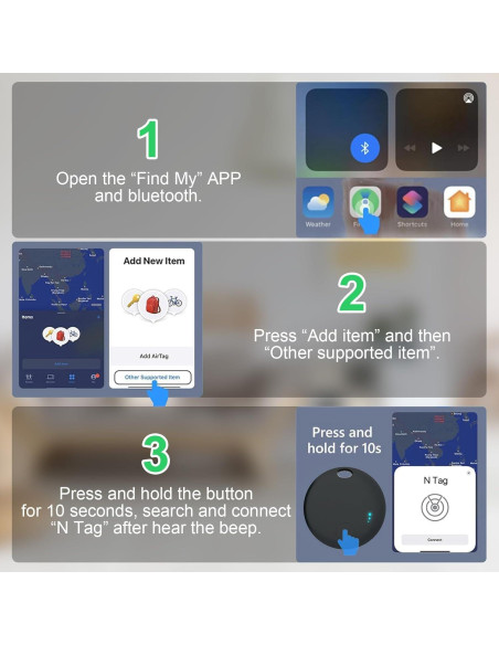 Localizador Bluetooth Fortunepro 4 Pack - Encuentra Llaves y Más Localizador Bluetooth Fortunepro 4 Pack - Encuentra Llaves y Más