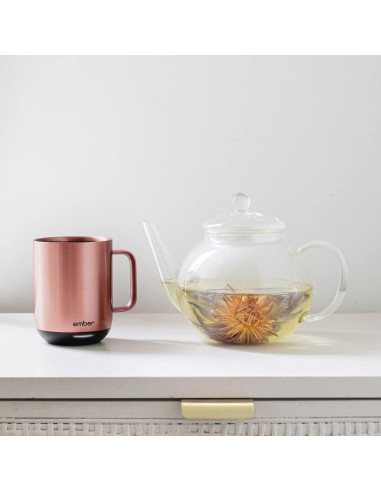 Taza Inteligente Ember 414ml + Espumador Zulay Negro
