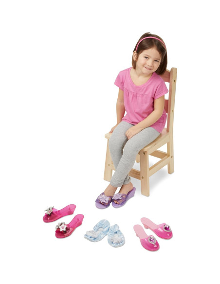 Juego de Roles Melissa & Doug - 4 Pares de Zapatos Disfraz Juego de Roles Melissa & Doug - 4 Pares de Zapatos Disfraz