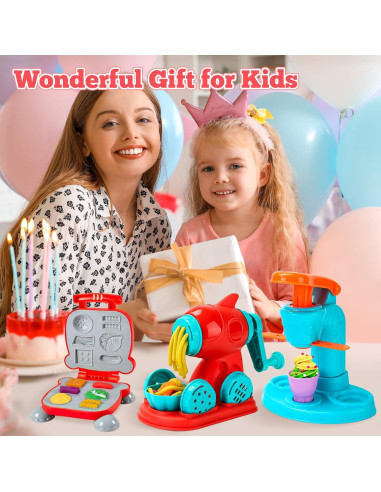 Conjunto de Masa 3 en 1 SOCBTNSO para Niños 3+ Años
