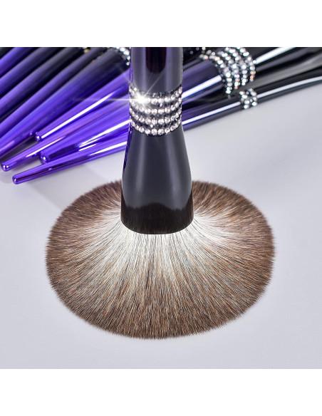 Conjunto de 16 Pinceles de Maquillaje Bueart Design Pro Conjunto de 16 Pinceles de Maquillaje Bueart Design Pro