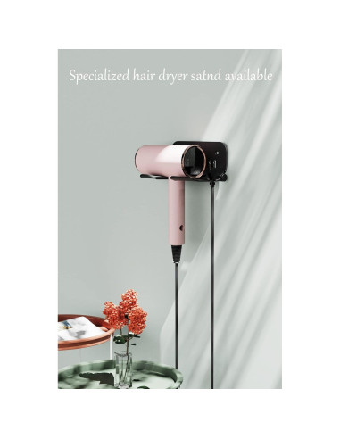 Secador de Pelo FUNTIN F01 Iónico 1800W con Difusor y Cepillo Rosa