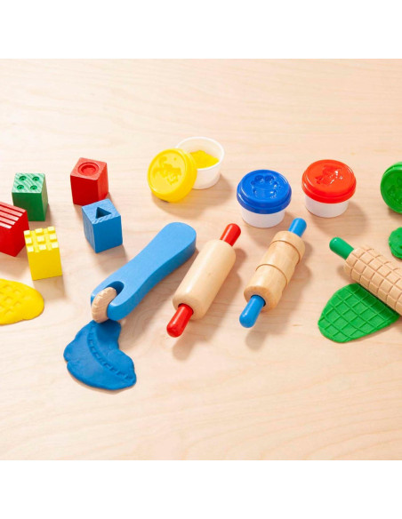 Juego de Arcilla para Modelar Melissa & Doug - 4 Recipientes y Herramientas Juego de Arcilla para Modelar Melissa & Doug - 4 Recipientes y Herramientas