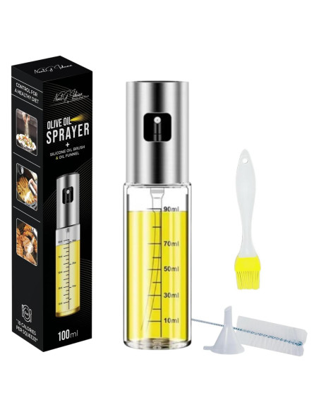 Pulverizador de Aceite de Cocina NextG Ideaz 100ml Recargable Pulverizador de Aceite de Cocina NextG Ideaz 100ml Recargable
