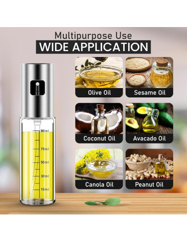 Pulverizador de Aceite de Cocina NextG Ideaz 100ml Recargable