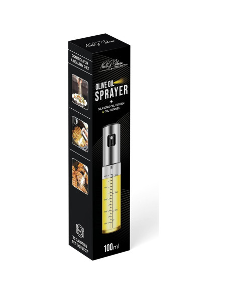 Pulverizador de Aceite de Cocina NextG Ideaz 100ml Recargable Pulverizador de Aceite de Cocina NextG Ideaz 100ml Recargable