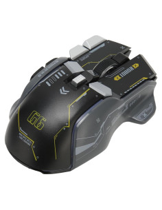 Ratón Gaming Inalámbrico Jectse con 3 Modos y 11 Luces RGB