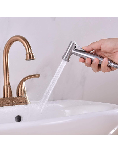 Rociador de Bidet de Mano ABSOK Acero Inoxidable Fácil Instalación Rociador de Bidet de Mano ABSOK Acero Inoxidable Fácil Instalación
