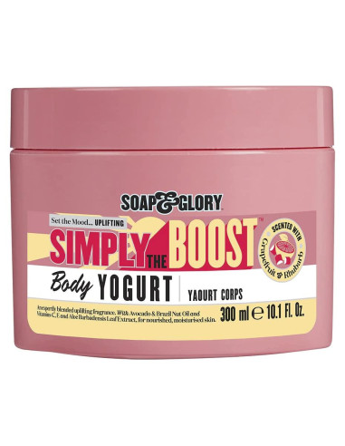 Crema Hidratante Corporal Simplemente El Yogur 300ml - Pomelo y Ruibarbo