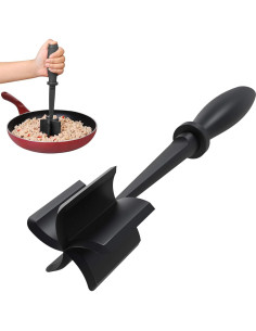 Picador y Aplastador de Carne Kolibrox - Antiadherente y Ergonómico 2