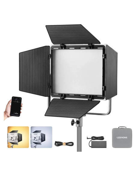Luz de Video LED Bicolor Godox LP400Bi 36W 2800K-6500K Luz de Video LED Bicolor Godox LP400Bi 36W 2800K-6500K