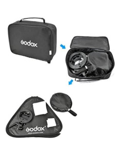 Softbox Godox Tipo S 60x60cm con Soporte para Speedlite 2
