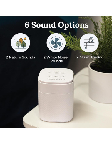 Yogasleep Pawzz Máquina de Ruido Blanco para Perros - 6 Sonidos