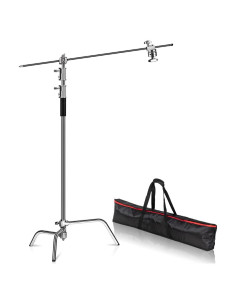 Soporte de Luz Kshioe C-Stand con Brazo Boom 3.05m
