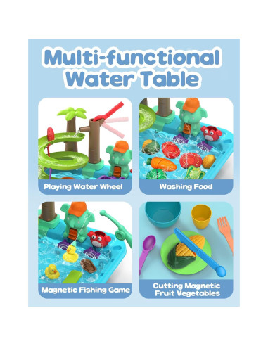 Juego de cocina de juguete Flybakiz con fregadero y agua