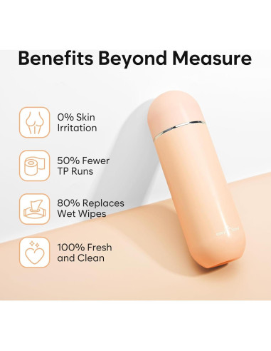 Bidet Portátil Easy@Home EPB-01 380mL Higiene Personal