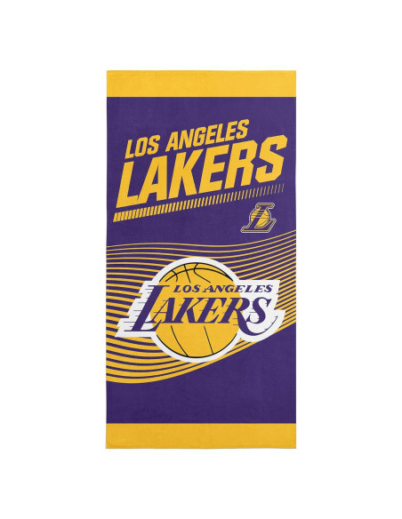 Toalla de Playa NBA Northwest Los Angeles Lakers 76x152 cm Toalla de Playa NBA Northwest Los Angeles Lakers 76x152 cm