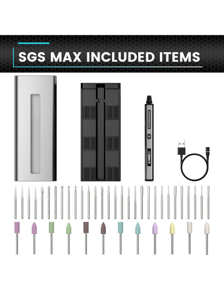 Lápiz de Grabado Eléctrico AM ARROWMAX SGS MAX 42 Puntas Lápiz de Grabado Eléctrico AM ARROWMAX SGS MAX 42 Puntas