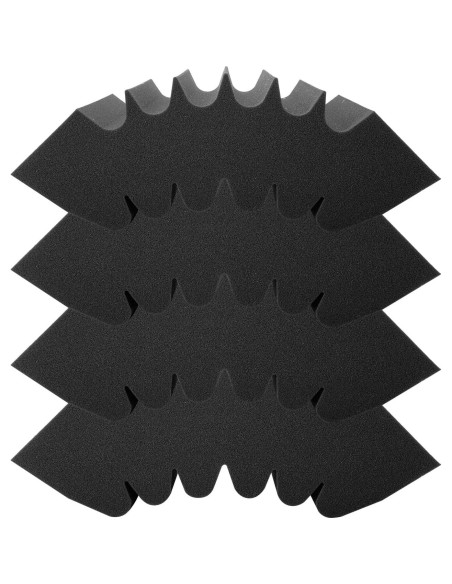 Paneles Acústicos VEVOR 4 Piezas 42x16x30.5 cm Alta Densidad Paneles Acústicos VEVOR 4 Piezas 42x16x30.5 cm Alta Densidad