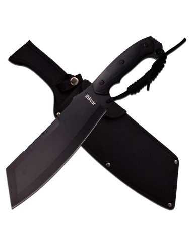 Machete Jungle Master JM-034 40 cm Acero Inoxidable Negro