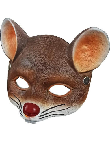 Máscara de Ardilla para Disfraz de Halloween - 1 Unidad