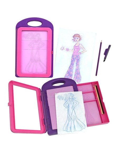 Kit de Actividad de Diseño de Moda Melissa & Doug - 16 Piezas Kit de Actividad de Diseño de Moda Melissa & Doug - 16 Piezas