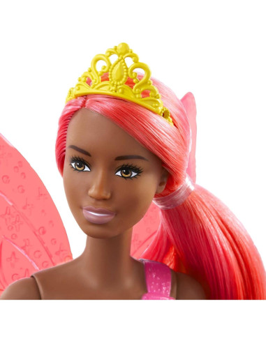 Muñeca de Moda Hada Barbie Dreamtopia con Alas y Accesorios