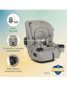 Silla de Auto Joie Saffron SI 4-en-1 Paloma - 10 Posiciones 2