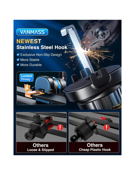 Soporte para Teléfono de Coche VANMASS 2025 Grado Militar Soporte para Teléfono de Coche VANMASS 2025 Grado Militar