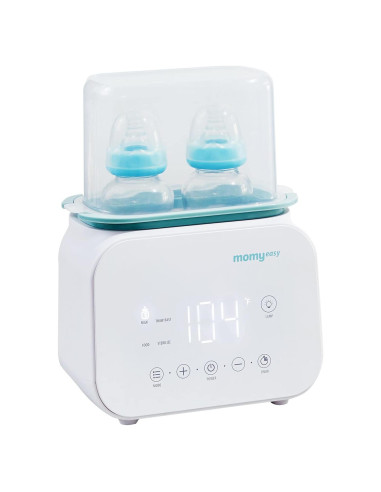 Calentador de Botellas MOMYEASY 7 en 1 Blanco con Control de Temperatura