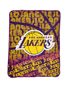Manta Micro Raschel NORTHWEST Lakers 116x152 cm Multicolor 2