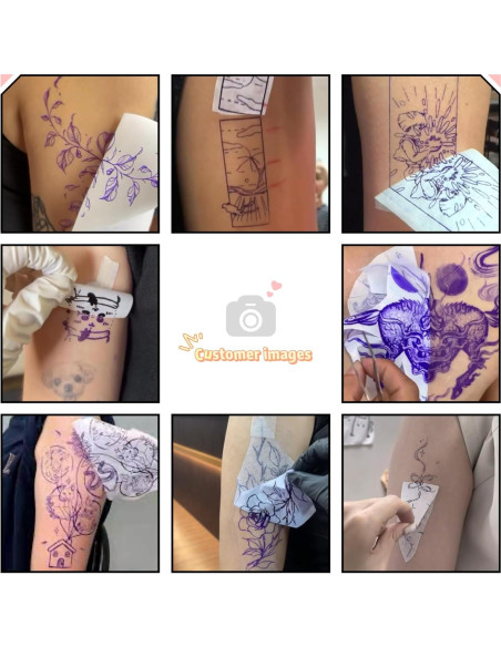 Papel de Transferencia de Tatuajes SHINGYU - 100 Hojas A4 Papel de Transferencia de Tatuajes SHINGYU - 100 Hojas A4