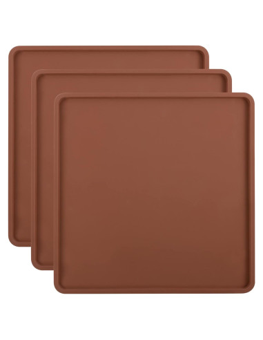 Hojas deshidratadoras de silicona Aulock 34.8 cm x 34.8 cm 3 piezas