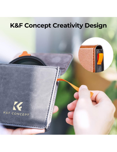 Filtro ND Variable K&F Concept 55mm 1-9 Pasos y Difusión