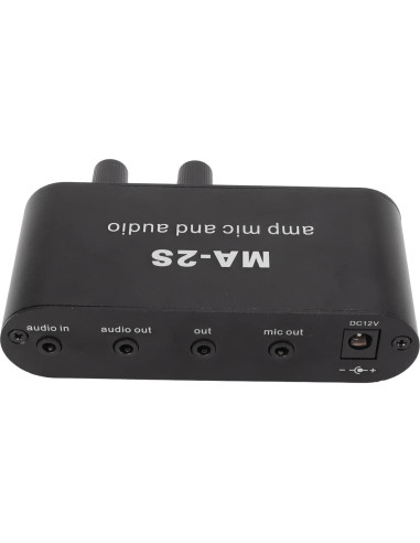 Preamplificador de Audio Estéreo WALFRONT Compacto 3 Salidas