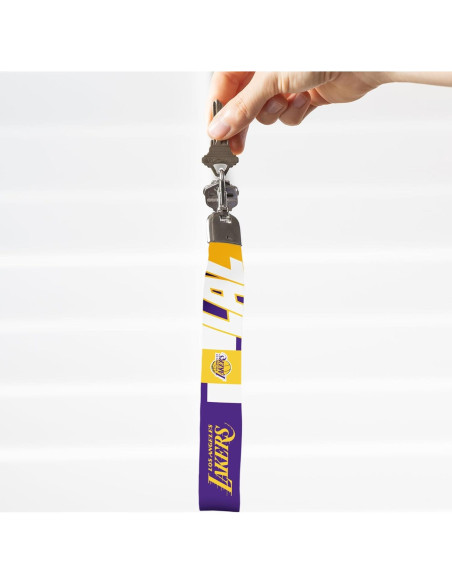 Lanyard Rico Industries Unisex Los Angeles Lakers 22,86 cm Lanyard Rico Industries Unisex Los Angeles Lakers 22,86 cm