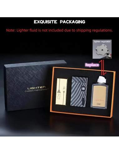 Encendedor 2-en-1 NINSI Híbrido Queroseno y Plasma Recargable