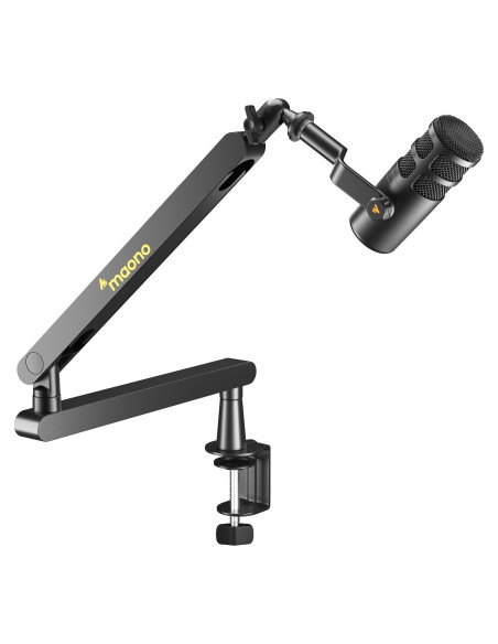 Micrófono Dinámico USB MAONO PD100U con Brazo BA92 para Podcast Micrófono Dinámico USB MAONO PD100U con Brazo BA92 para Podcast