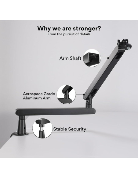 Micrófono Dinámico USB MAONO PD100U con Brazo BA92 para Podcast Micrófono Dinámico USB MAONO PD100U con Brazo BA92 para Podcast