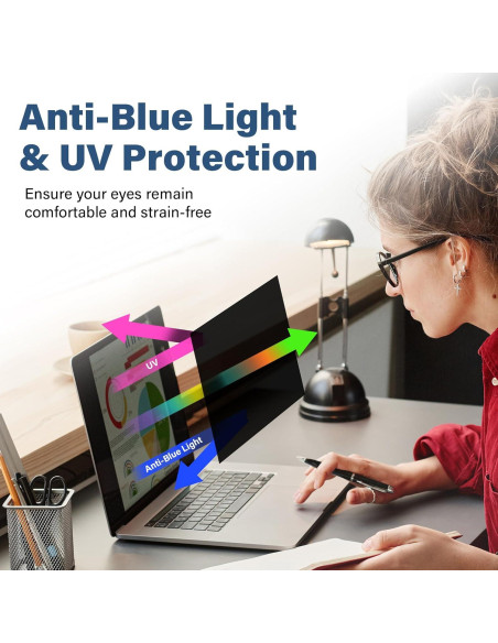 Protector de Pantalla de Privacidad Magnético SenseAGE para MacBook Air 15.3" (2023-2024) Protector de Pantalla de Privacidad Magnético SenseAGE para MacBook Air 15.3" (2023-2024)