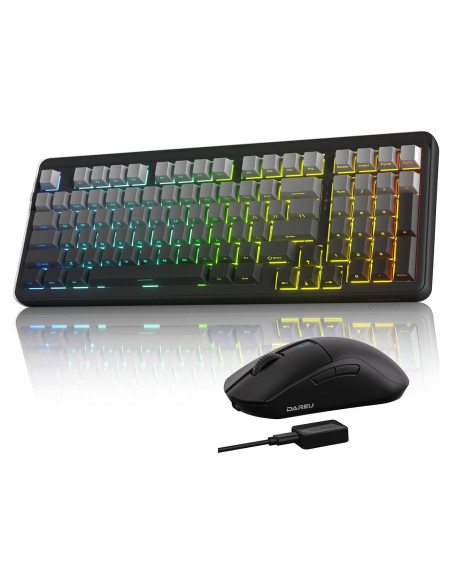 Combo Teclado Mecánico Inalámbrico DAREU EK98PRO y Ratón 4K Combo Teclado Mecánico Inalámbrico DAREU EK98PRO y Ratón 4K