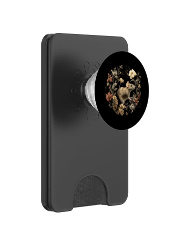 PopWallet Magnético PopSockets Ratón Vintage Flores 40g