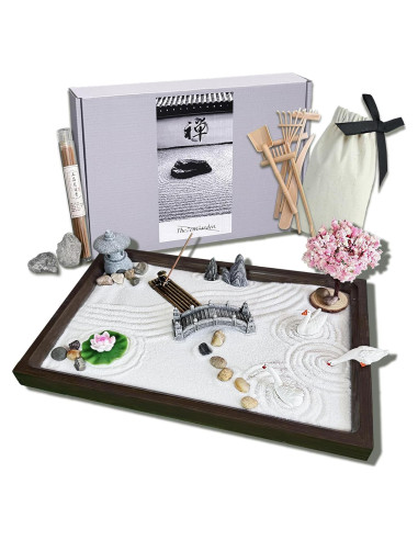 Kit Jardín Zen SRAYW para Escritorio 28x19 cm Decorativo