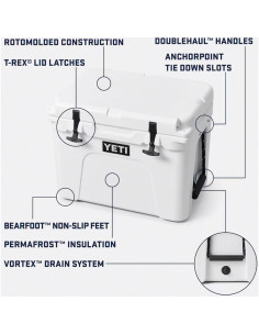 Cooler YETI Tundra 35 - 33.1L - Aislamiento PermaFrost 2