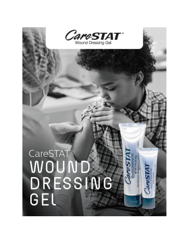 Gel de Vendaje Curativo CareSTAT con Plata 28.35 g