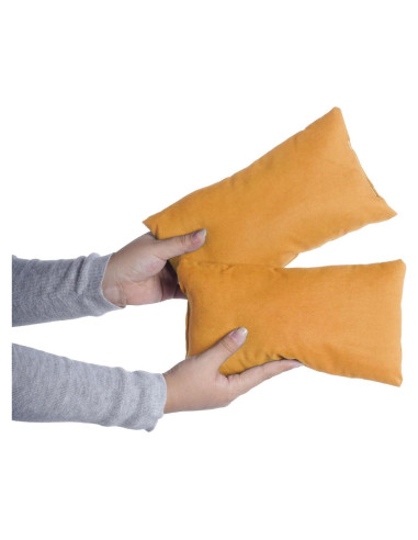 Juego de 2 Almohadas Pequeñas Marrywindix 24x14cm Naranja
