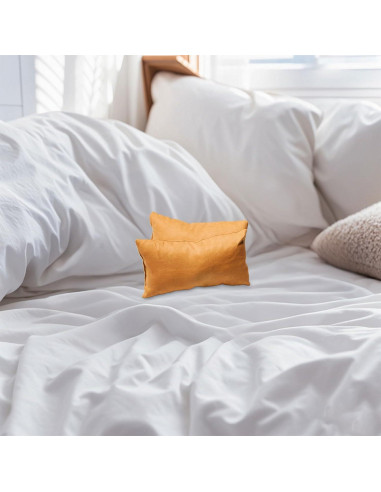 Juego de 2 Almohadas Pequeñas Marrywindix 24x14cm Naranja