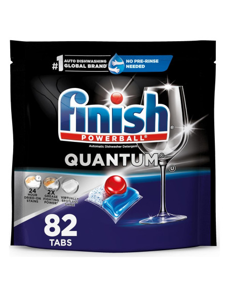Finish Quantum Cápsulas Detergente Lavavajillas 82 Unidades Finish Quantum Cápsulas Detergente Lavavajillas 82 Unidades