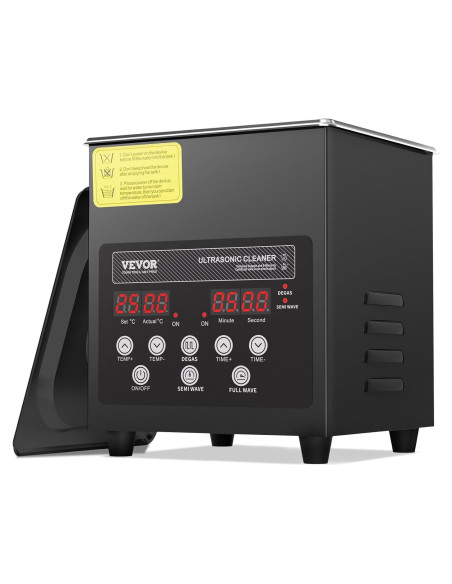 Limpiador Ultrasónico VEVOR 2L 60W Digital con Calentador Limpiador Ultrasónico VEVOR 2L 60W Digital con Calentador